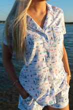 Load image into Gallery viewer, Katydid Martha’s Vineyard Adult Polo PJ Set