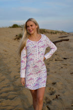 Load image into Gallery viewer, Katydid Martha’s Vineyard Adult Henley Sleepshirt