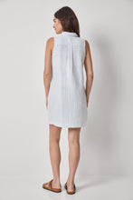 Load image into Gallery viewer, Lilla P Striped Button Down Dress