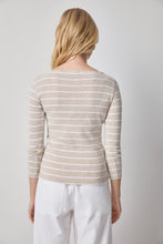 Load image into Gallery viewer, Lilla P Striped Boatneck