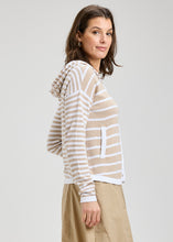 Load image into Gallery viewer, Zaket and Plover Striped Hoodie Sweater