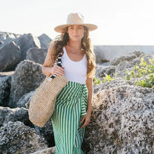 Load image into Gallery viewer, Sunshine Tienda Jakeline Large Raffia Tote