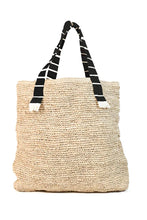 Load image into Gallery viewer, Sunshine Tienda Jakeline Large Raffia Tote