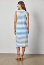 Load image into Gallery viewer, Lilla P Rib Stripe Tank Dress
