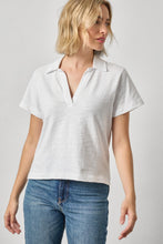 Load image into Gallery viewer, Lilla P Vintage Short Sleeve Polo Top