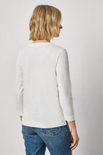 Load image into Gallery viewer, Lilla P Side Slit Split Neck Top