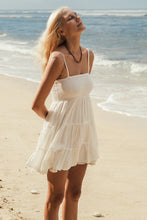 Load image into Gallery viewer, The Home Holiday Sally Cotton Gauze Mini Dress