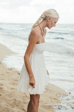 Load image into Gallery viewer, The Home Holiday Sally Cotton Gauze Mini Dress