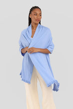 Load image into Gallery viewer, Alashan Ruffle Trim Mini Travel Wrap
