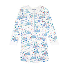 Load image into Gallery viewer, Katydid Martha’s Vineyard Adult Henley Sleepshirt