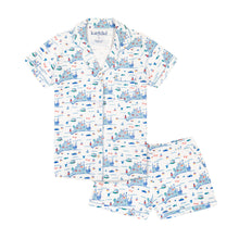 Load image into Gallery viewer, Katydid Martha’s Vineyard Adult Polo PJ Set