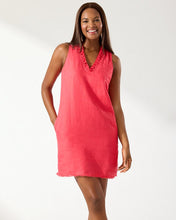 Load image into Gallery viewer, Tommy Bahama Two Palms Ruffle Linen Dress
