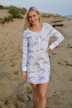 Load image into Gallery viewer, Katydid Martha’s Vineyard Adult Henley Sleepshirt
