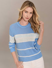 Load image into Gallery viewer, Alashan Tessa Colorful Striped Crew Sweater
