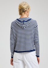 Load image into Gallery viewer, Zaket and Plover Striped Hoodie Sweater
