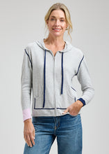 Load image into Gallery viewer, Zaket and Plover Zip Front Hoodie Sweater
