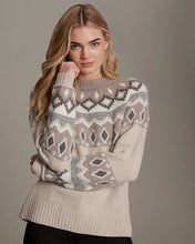 Load image into Gallery viewer, Alashan Fair Isle Crew Sweater
