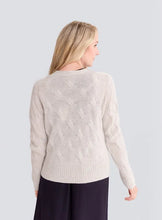 Load image into Gallery viewer, Alashan Cashmere Twist Cable Cardi
