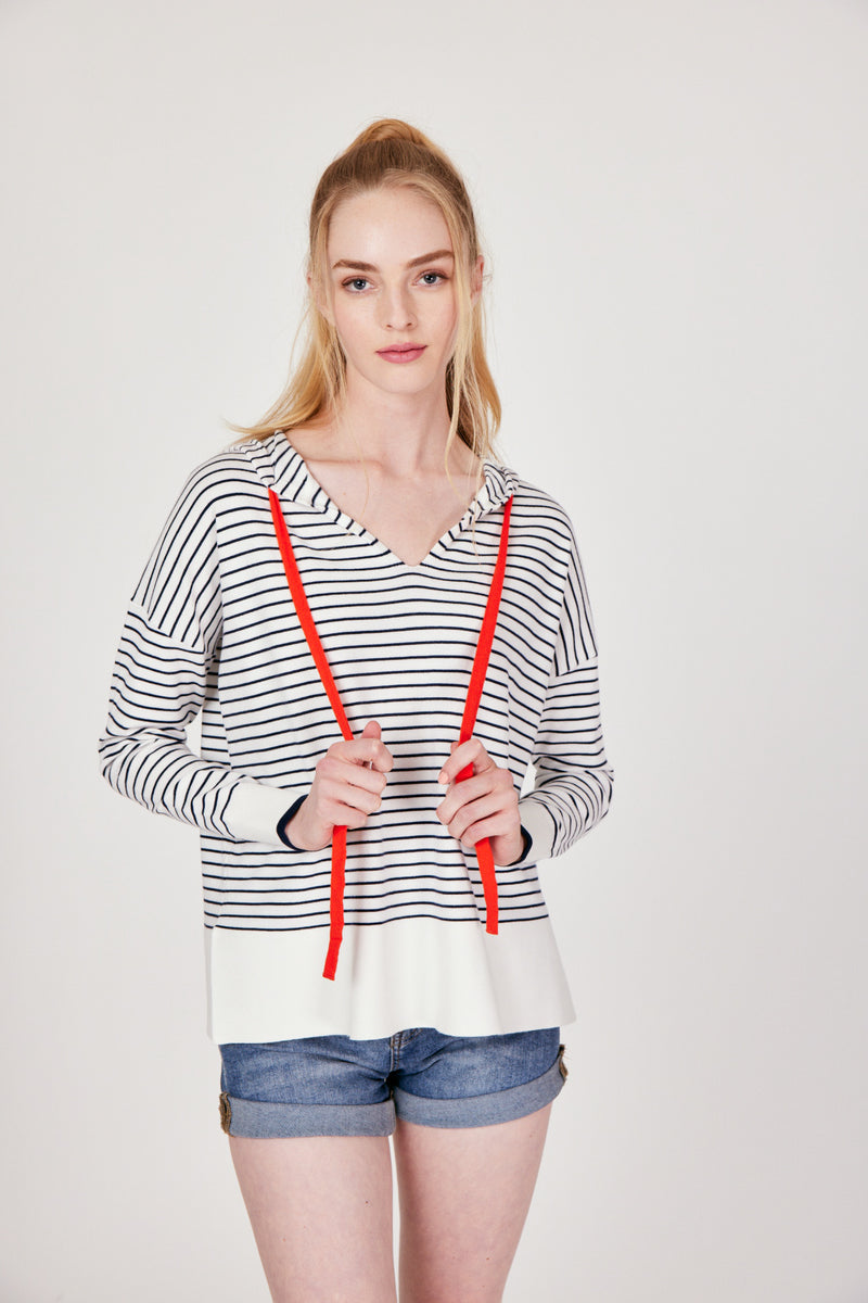 J Society Striped Hoodie – Katydid Martha's Vineyard