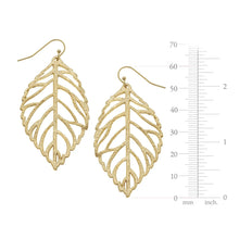 Load image into Gallery viewer, Susan Shaw Leaf Earrings

