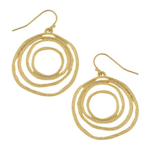 Load image into Gallery viewer, Susan Shaw Swirl Cut Out Earrings
