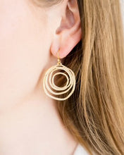Load image into Gallery viewer, Susan Shaw Swirl Cut Out Earrings

