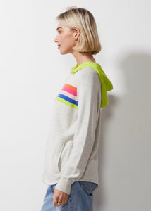 Zaket & Plover Retro Stripe Hoodie Sweater