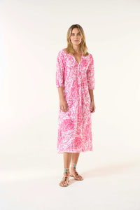 One Season Long Poppy Dress