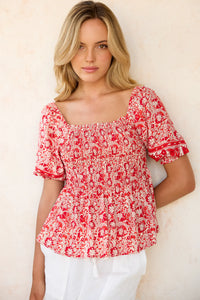 The Home Holiday Lune Top