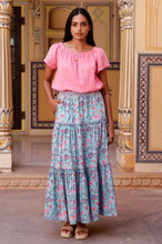 Load image into Gallery viewer, Aspiga Becks Block Print Skirt
