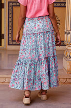 Load image into Gallery viewer, Aspiga Becks Block Print Skirt
