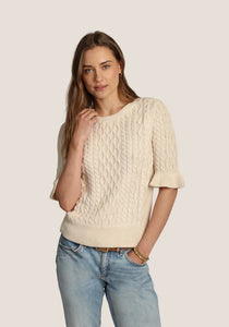 Dylan Ruffle Sleeve Top