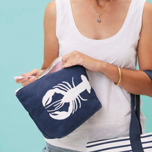 Load image into Gallery viewer, Rock Flower Paper Large Lobster Pouch
