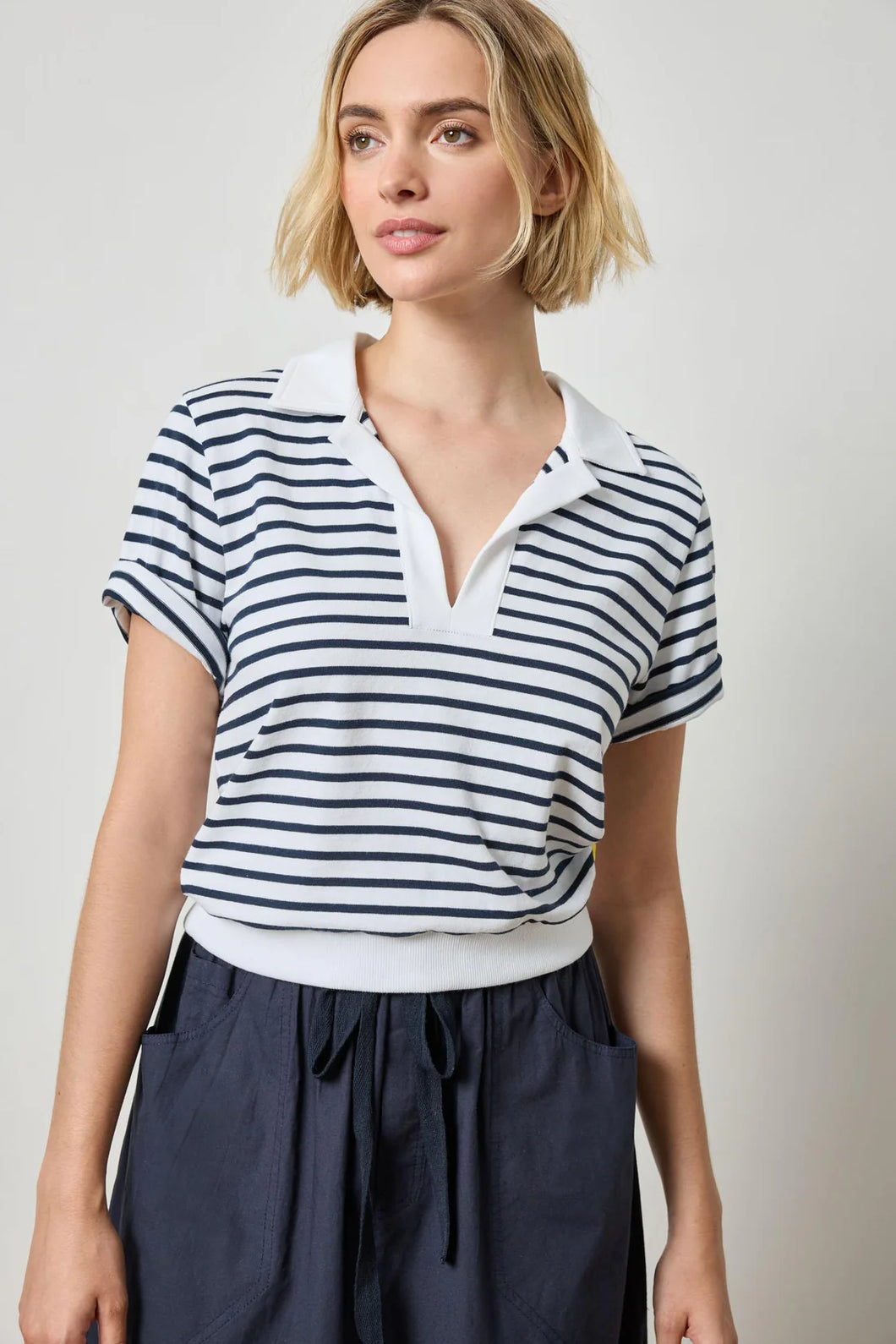 Lilla P Polo Popover Top
