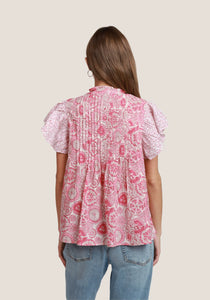 Dylan Maeve Pin-Tuck Blouse