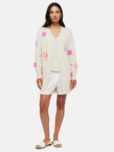Load image into Gallery viewer, Brodie Flower Cashmere Cardigan
